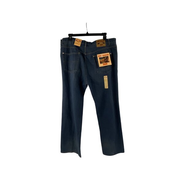 Ross Thomson Mens Blue Jeans 40x32 Denim Relaxed Fit Style JE4230 - Picture 3 of 6